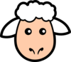 Cartoon Sheep Clip Art